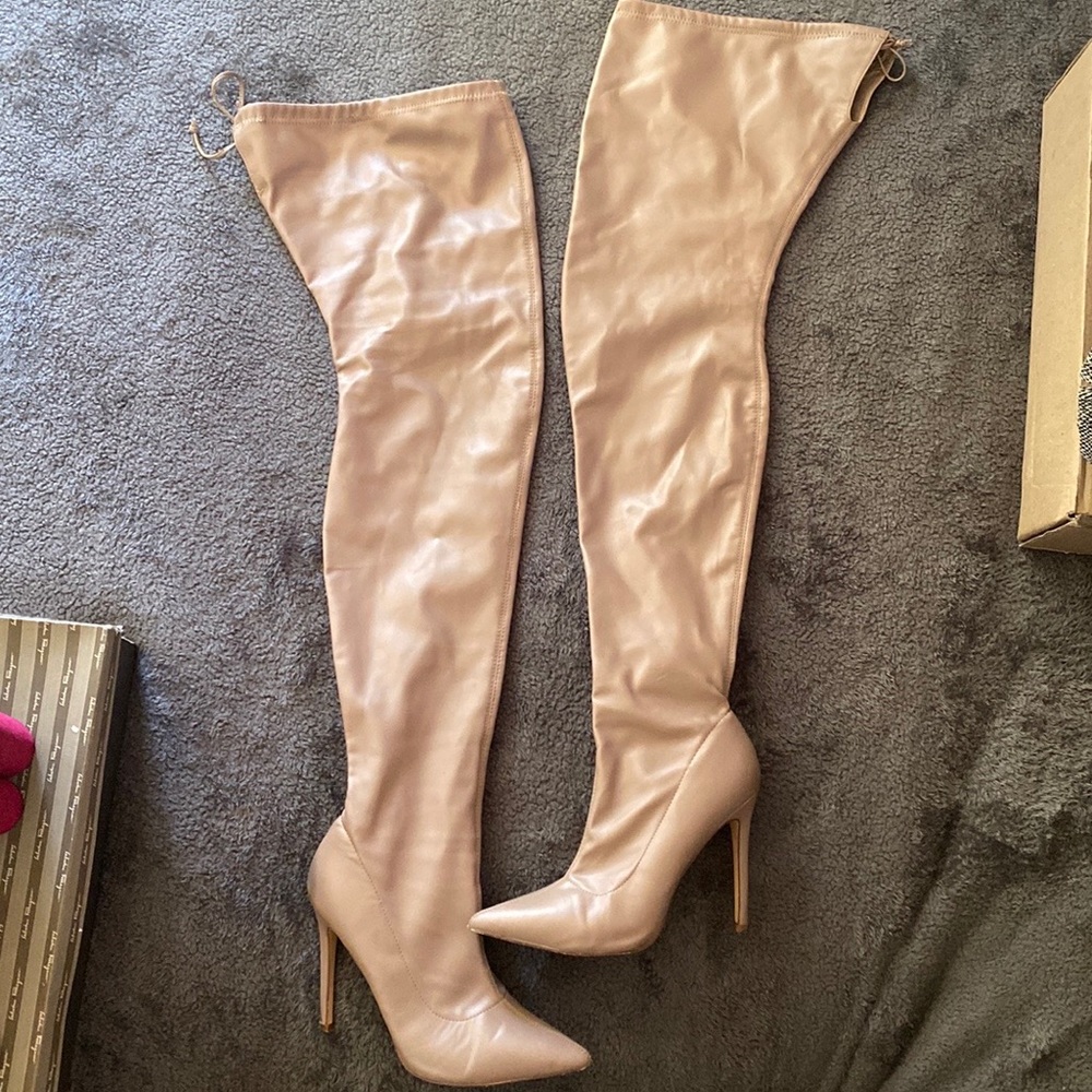 Forever 21 thigh high boots